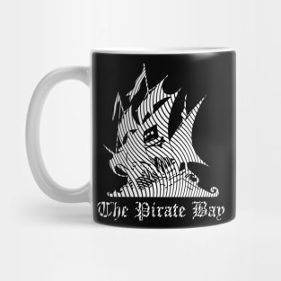 The Pirate Bay Electromagnetic Distortion (light) Mug